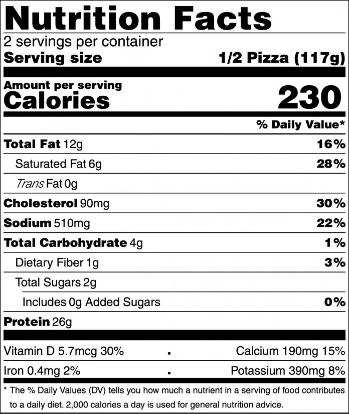 6 Low Carb, High Protein Beef Topping Pizza - 100% Chicken Crust - Image 4