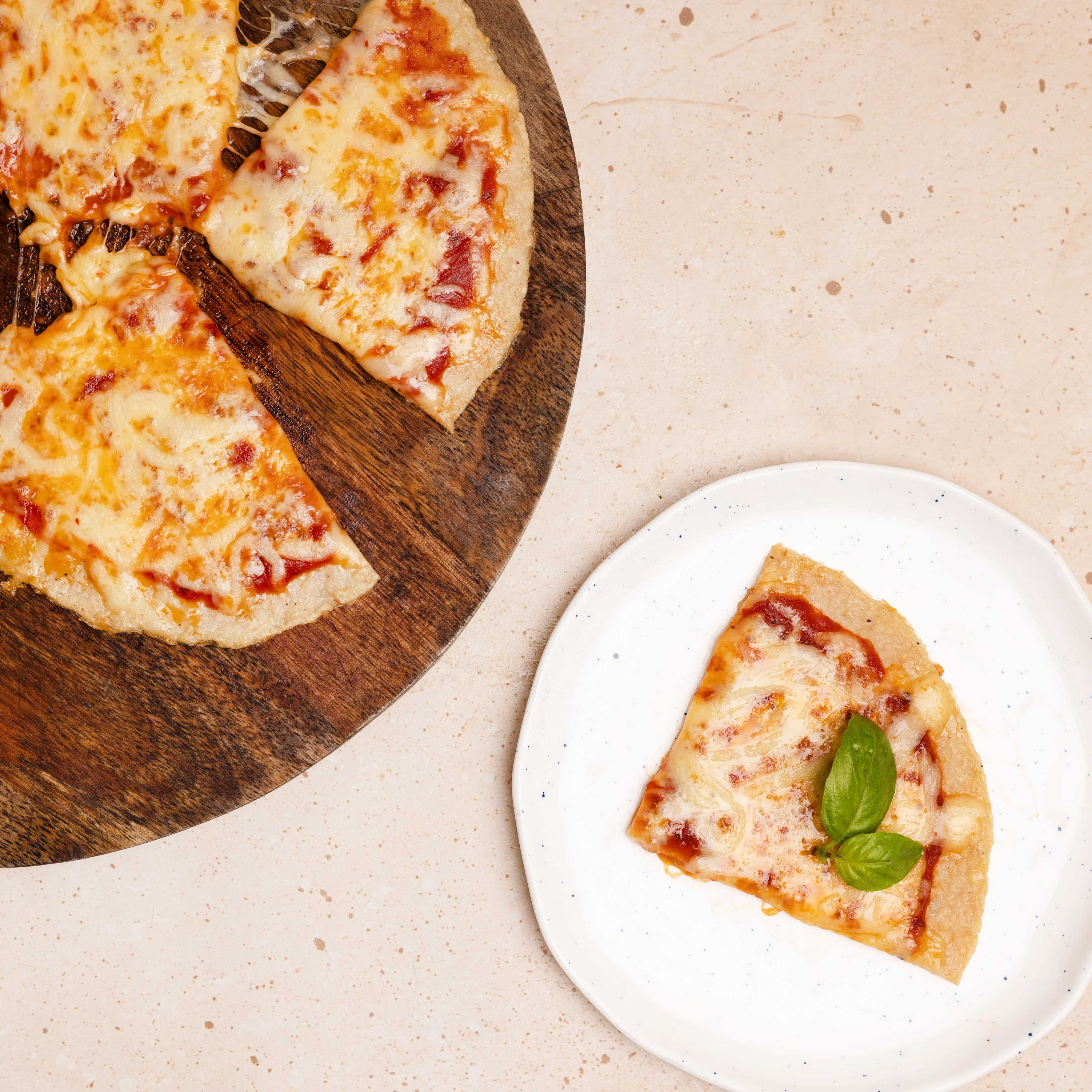 6 Low Carb, High Protein Cheese Pizza - 100% Chicken Crust - Image 3