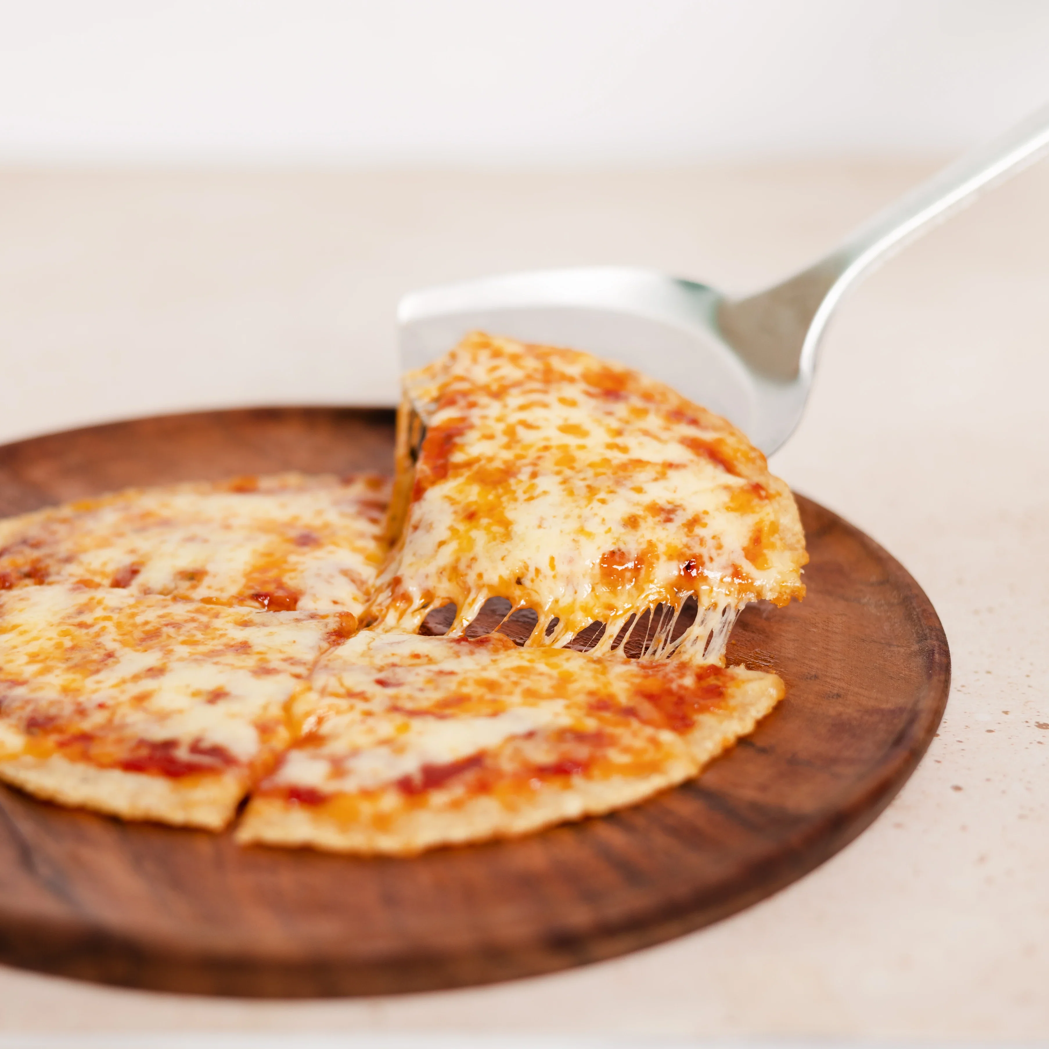 6 Low Carb, High Protein Cheese Pizza - 100% Chicken Crust - Image 4