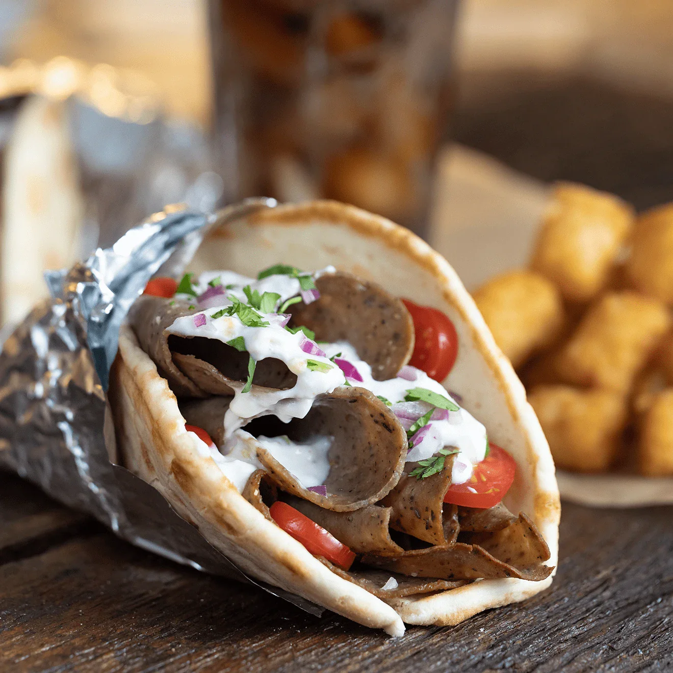 Meat Gyros Sandwich Kits - Image 4